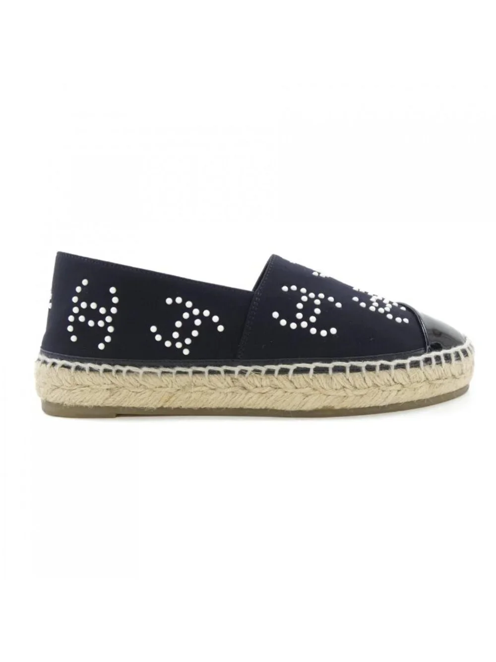 Chanel Espadrilles Shoes Calfskin Patent